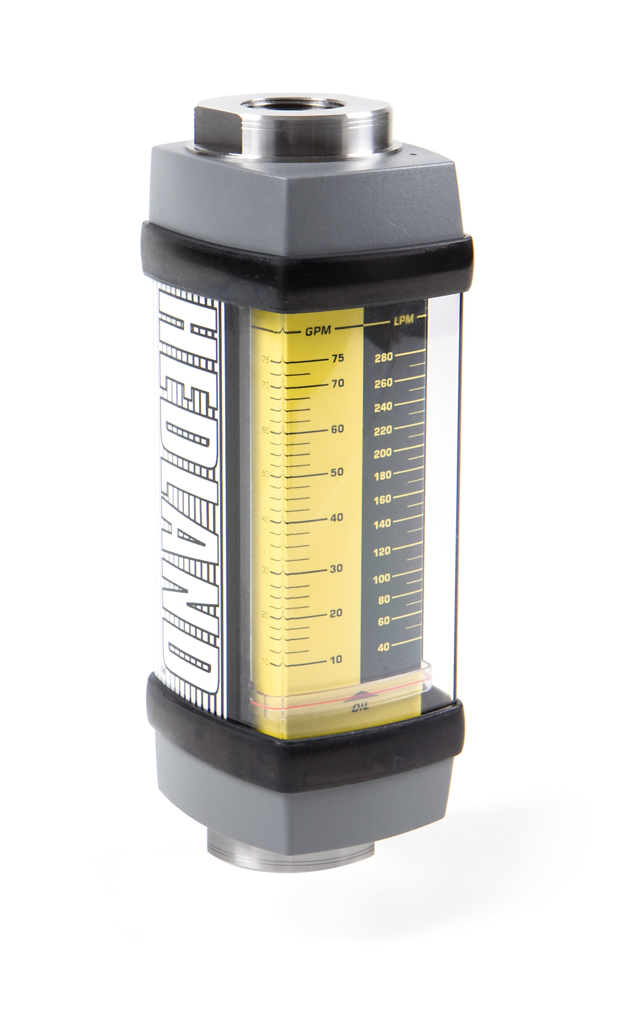 Hedland VA Flow meter for Oil and Petroleum 1 1/2" BSP, Aluminium